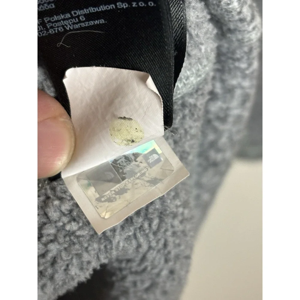 Mens The NORTH FACE Gray Gordon Lyons 1/2 Zip Sweater Jacket XXL